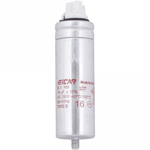Kondensator ICAR 16.0µF 250VAC